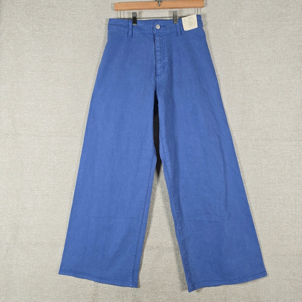 Universal Thread Blue Sailor Wide Leg High Rise Pants Womens Size 8 NEW
